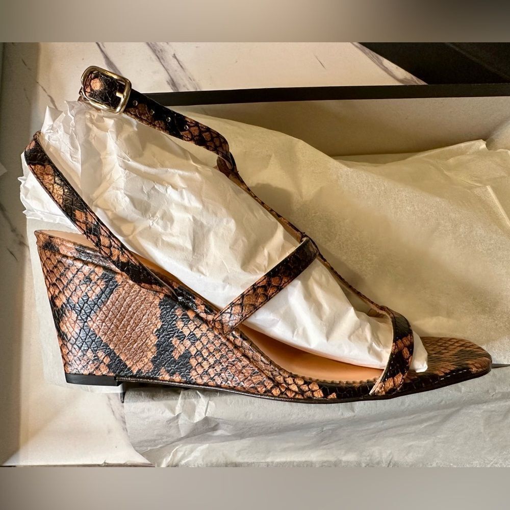 J. Crew wedge sandal